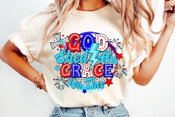 4th of July Christian Png, Patriotic T-Shirt Designs