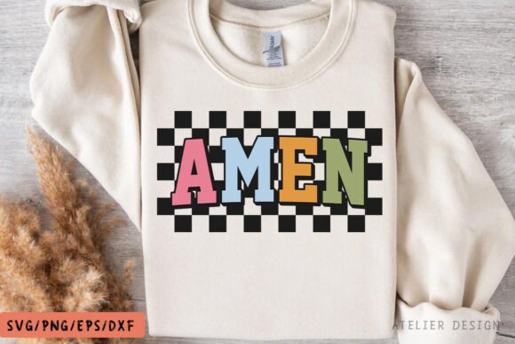 Amen SVG PNG: Faith SVG for T-Shirt Designs & Local Branding