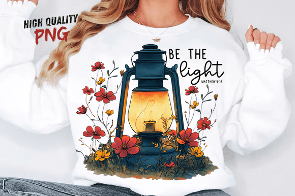 Be the Light PNG, Christian Sayings PNG