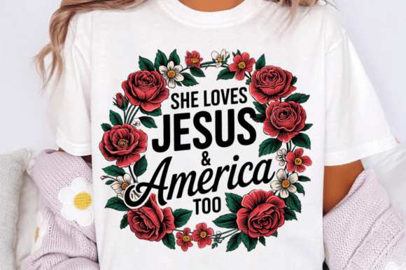 Christian 4th of July PNG, Jesus PNG — T-Shirt Designs