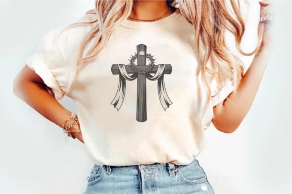 Christian Cross Watercolor